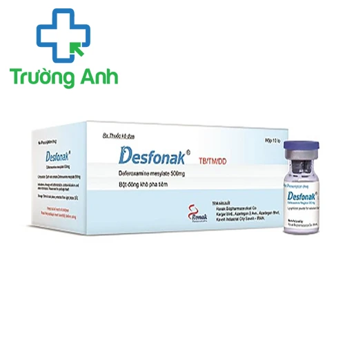 Desfonak - Thuốc điều trị ngộc độc sắt hiệu quả