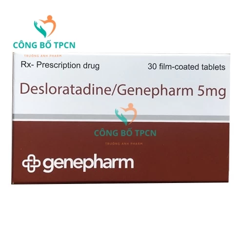 Desloratadine/Genepharm - Thuốc điều trị viêm mũi dị ứng hiệu quả