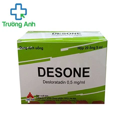 Desone 5ml CPC1HN - Thuốc điều trị viêm mũi dị ứng hiệu quả