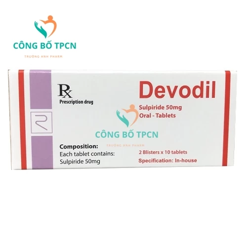 Devodil - Thuốc điều trị bệnh tâm thần phân liệt cấp và mạn tính