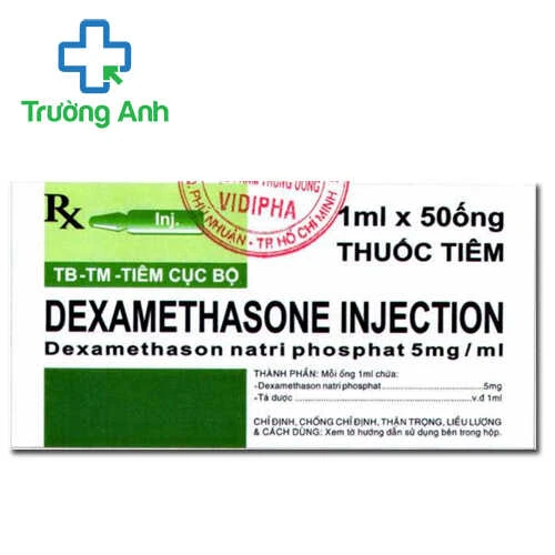 Dexamethasone injection - Thuốc điều trị dị ứng nặng hiệu quả của VIDIPHA