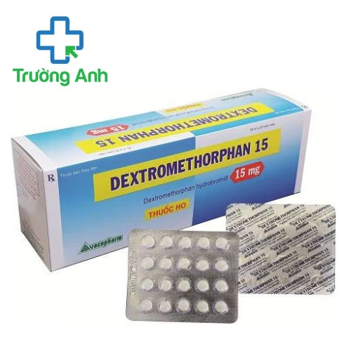 Dextromethorphan 15mg Vacopharm - Thuốc điều trị ho hiệu quả