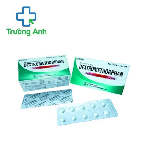 Dextromethorphan 30mg Khapharco - Thuốc điều trị ho hiệu quả