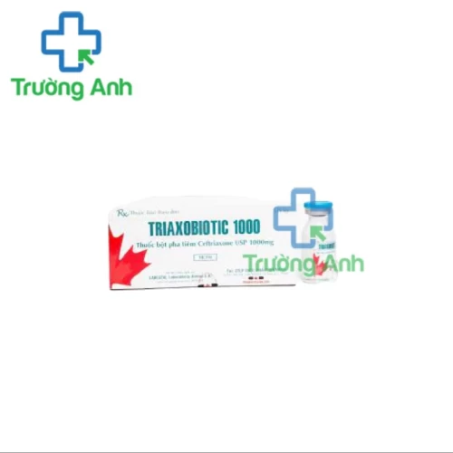 Triaxobiotic 1000 - Thuốc điều trị nhiễm khuẩn