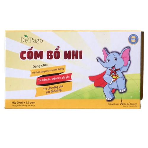 Depago cốm bổ nhi - Thực phẩm chức năng tăng cường tiêu hóa