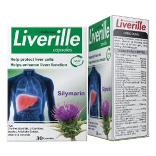 Liverille - Thực phẩm chức năng tăng cường chức năng gan