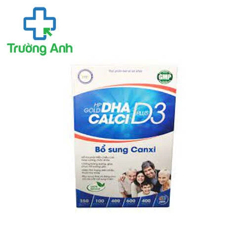 HP Gold (DHA Cali D3 Plus) - Bổ sung vitamin D3, canxi hiệu quả