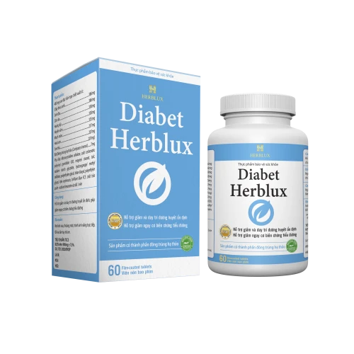 Diabet Herblux - Hỗ trợ duy trì ổn định đường huyết