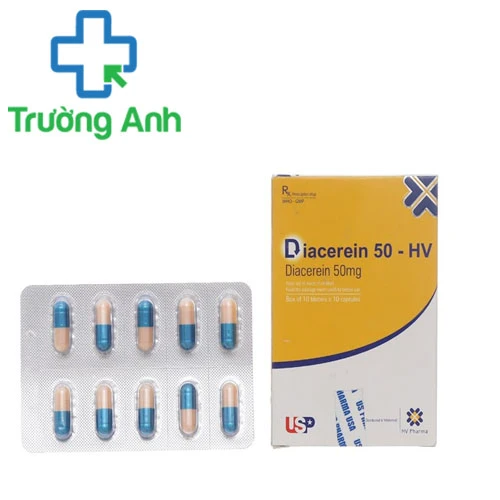 Diacerein 50-HV - Thuốc điều trị viêm khớp hiệu quả