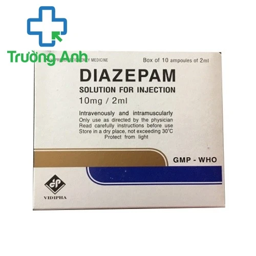 Diazepam-10mg/ 2ml - Thuốc điều trị bệnh lý thần kinh hiệu quả