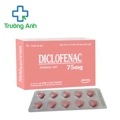 Diclofenac 75mg Tipharco - Thuốc chống viêm xương khớp hiệu quả