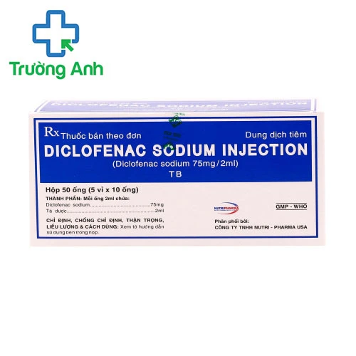Diclofenac sodium Injection - Thuốc chống viêm giảm đau hiệu quả