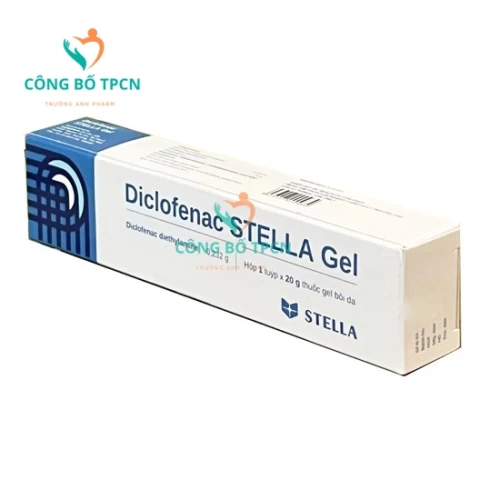 Diclofenac Stella Gel - Thuốc bôi da giảm đau, kháng viêm 