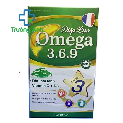 Thực phẩm bảo vệ sức khoẻ DIỆP LỤC OMEGA369