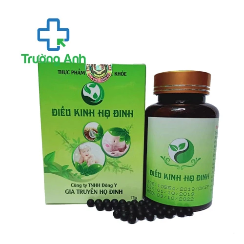 Thực phẩm bảo vệ sức khỏe Điều kinh họ Đinh