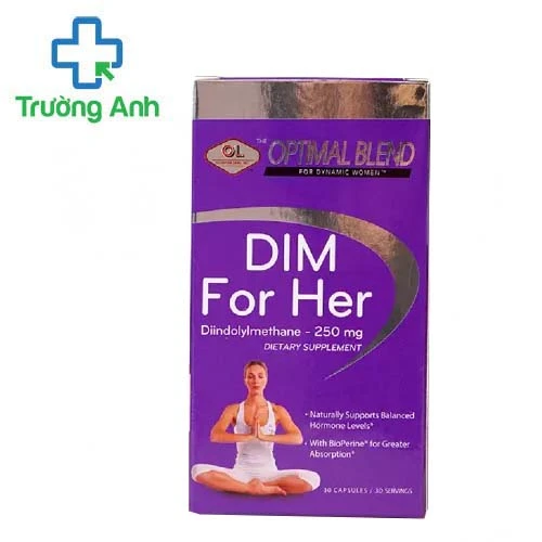 Dim For Her 250mg - Hỗ trợ cải thiện nội tiết tố Estrogen