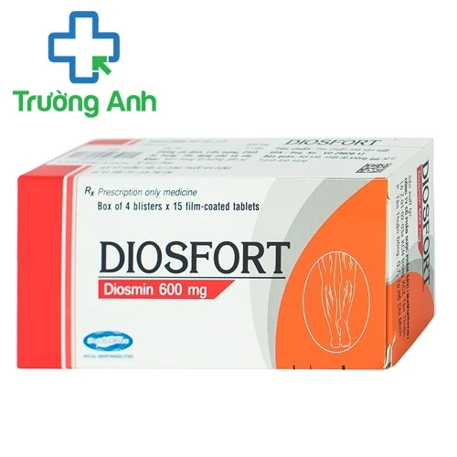 Diosfort - Thuốc điều trị suy tĩnh mạch, trĩ cấp hiệu quả của Savi