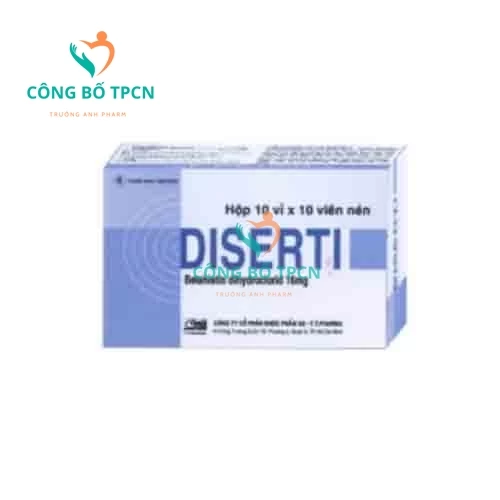 Diserti 16 FT Pharma - Thuốc điều trị chóng mặt hiệu quả