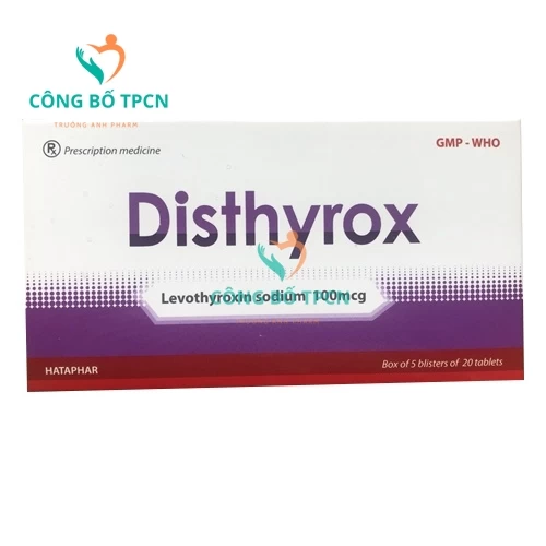 Disthyrox - Thuốc điều trị suy giáp, ngăn chặn bướu giáp hiệu quả