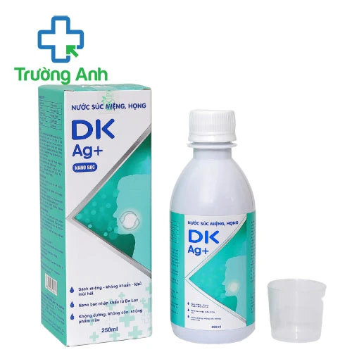 Dung dịch nước súc miệng DK Ag+ 250ml Hóa Dược