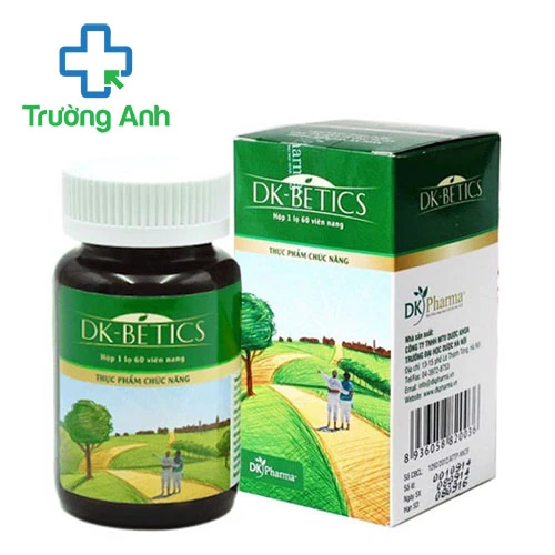 DK-Betics DK Pharma (60 viên) - Hỗ trợ giảm nguy cơ biến chứng tiểu đường