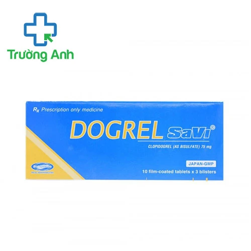 Dogrel SaVi 75mg - Thuốc điều trị xơ vữa động mạch hiệu quả