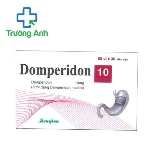 Domperidon 10 Vacopharm - Điều trị triệu chứng nôn và buồn nôn