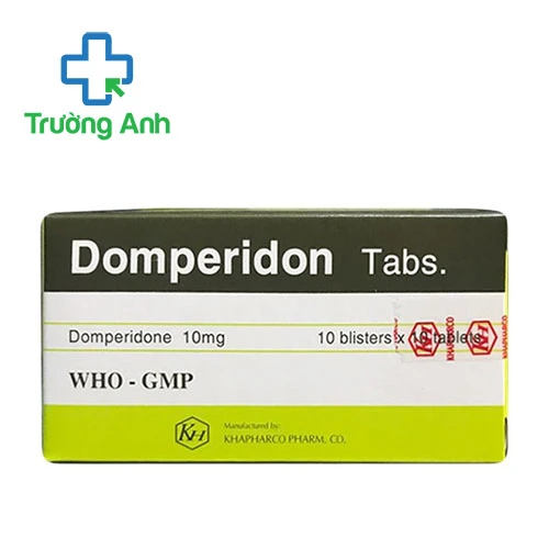 Domperidon 10mg Khapharco - Thuốc điều trị buồn nôn và nôn