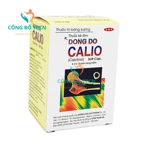 Dongdo Calio - Điều trị bệnh xương khớp, chống loãng xương hiệu quả