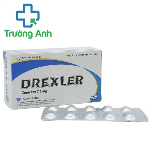 Drexler 7.5mg - Thuốc điều trị rối loạn giấc ngủ hiệu quả của Davipharm
