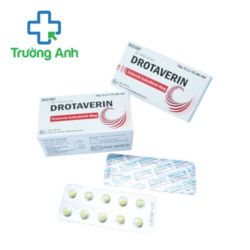 Drotaverin 40mg Khapharco - Thuốc điều trị co thắt cơ trơn hiệu quả