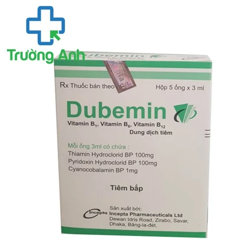 Dubemin - Thuốc bổ sung vitamin B, điều trị thiếu máu ác tính hiệu quả