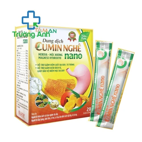 Thực phẩm bảo vệ sức khỏe Dung Dịch Cumin Nghệ NaNo