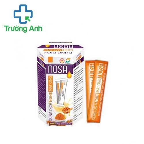 Dung dịch nghệ mật ong Nosa - Hỗ trợ bảo vệ niêm mạc dạ dày