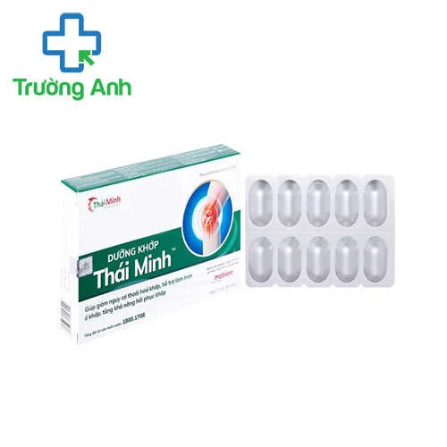 Dưỡng Khớp Thái Minh - Giúp giảm nguy cơ thoái hóa khớp