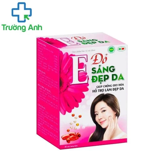 E Đỏ Sáng Đẹp Da - Hỗ trợ bổ sung vitamin E cho cơ thể