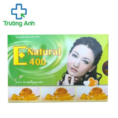 E Natural 40.0 - Giúp da mịn màng tươi sáng hơn