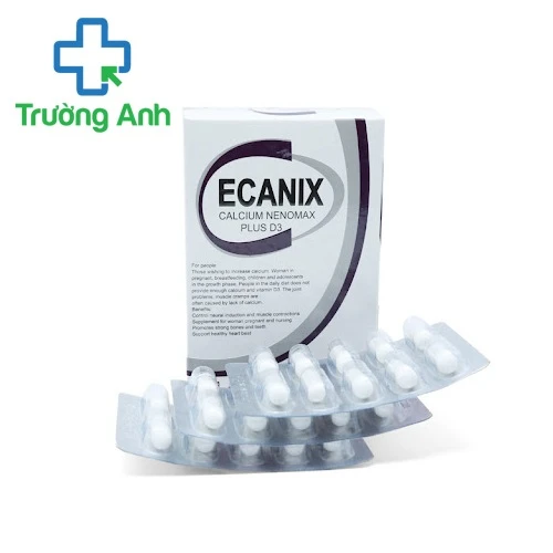 Ecanix - Giúp bổ sung vitamin và canxi cho cơ thể hiệu quả