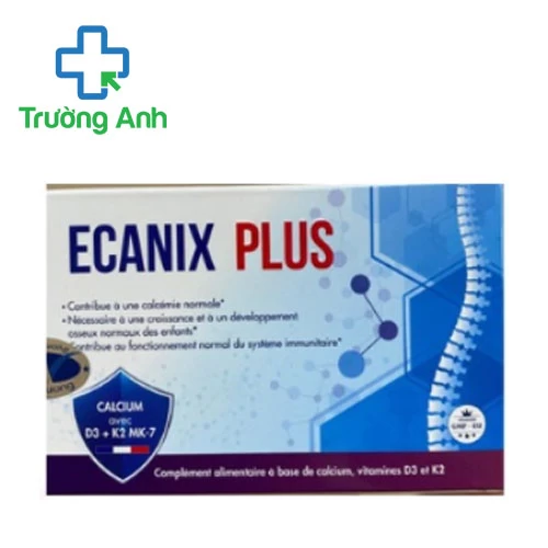 Ecanix plus - Thực phẩm chức năng hấp thu canxi tốt hơn