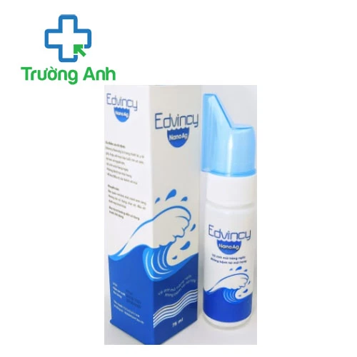 Edvincy 75ml - Dung dịch xịt mũi làm sạch hàng ngày