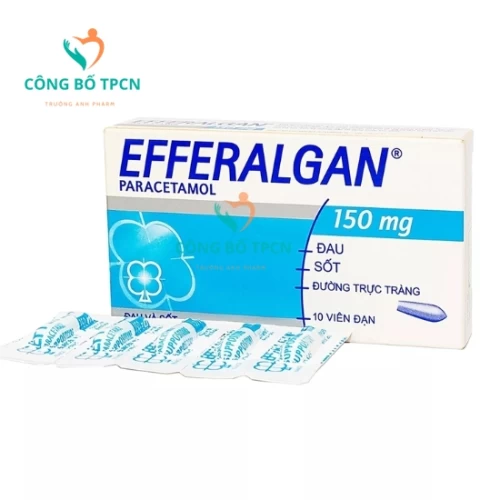 Efferalgan 150 - Thuốc giảm đau hạ sốt hiệu quả của Pháp