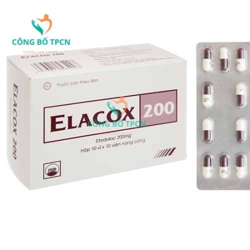 Elacox 200 - Thuốc giảm đau chống viêm hiệu quả của Pymepharco