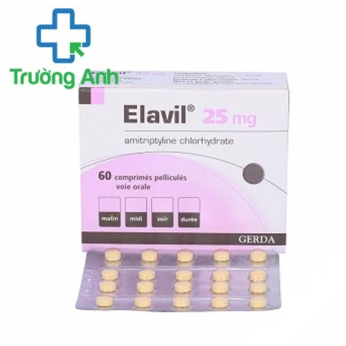 Elavil 25mg - Thuốc điều trị các triệu chứng trầm cảm hiệu quả
