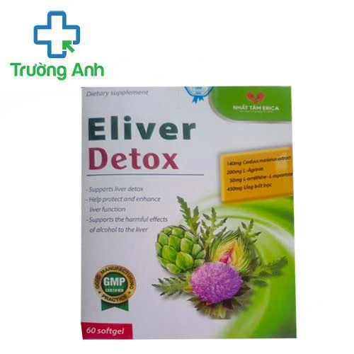 Eliver Detox - Giúp giải độc gan, bảo vệ tế bào gan