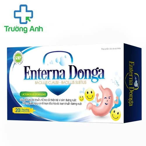 Enterna Donga - Hỗ trợ cải thiện hệ vi sinh đường ruột