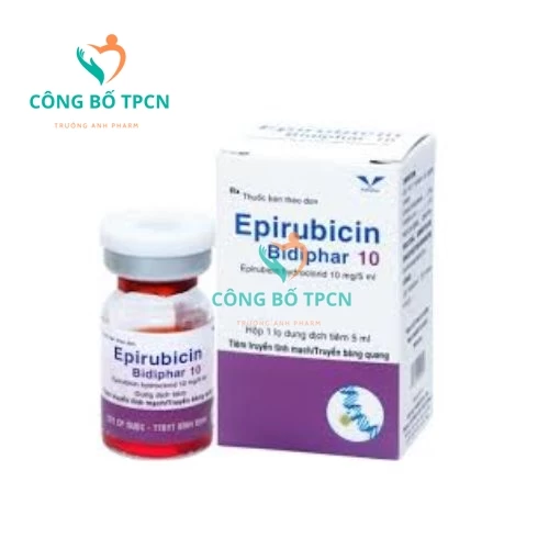 Epirubicin Bidiphar 10 - Thuốc điều trị ung thư hiệu quả