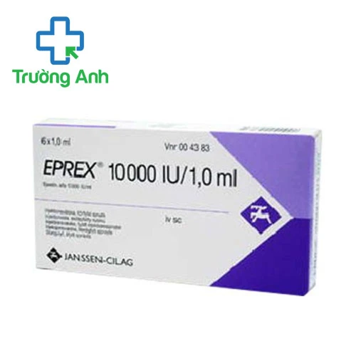 Eprex 10000U - Thuốc điều trị bệnh thiếu máu hiệu quả