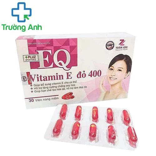 EQ Vitamin E đỏ 400 - Hỗ trợ làm đẹp da, sáng da