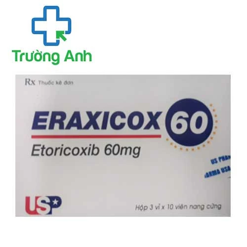 Eraxicox 60mg - Thuốc điều trị viêm xương khớp tốt nhất hiện nay