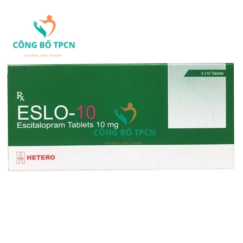 Eslo 10 - Thuốc điều trị rối loạn lo âu và trầm cảm hiệu quả